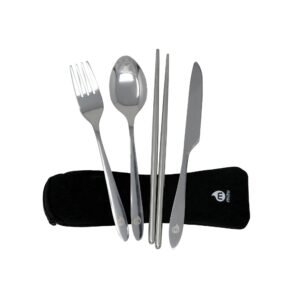 Stainless Steel Cutlery Set; Mizu