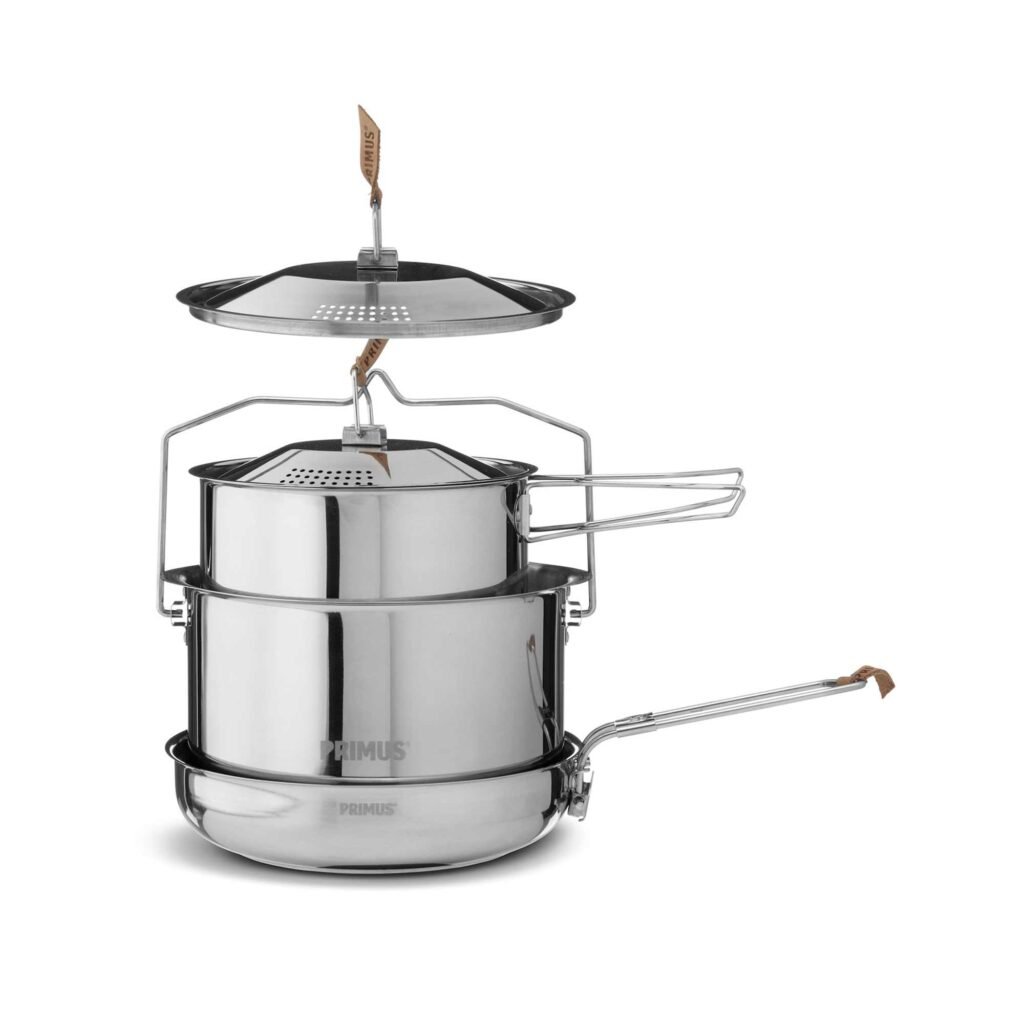 'Campfire' Stainless Steel Set; Primus