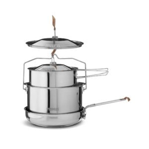 'Campfire' Stainless Steel Set; Primus