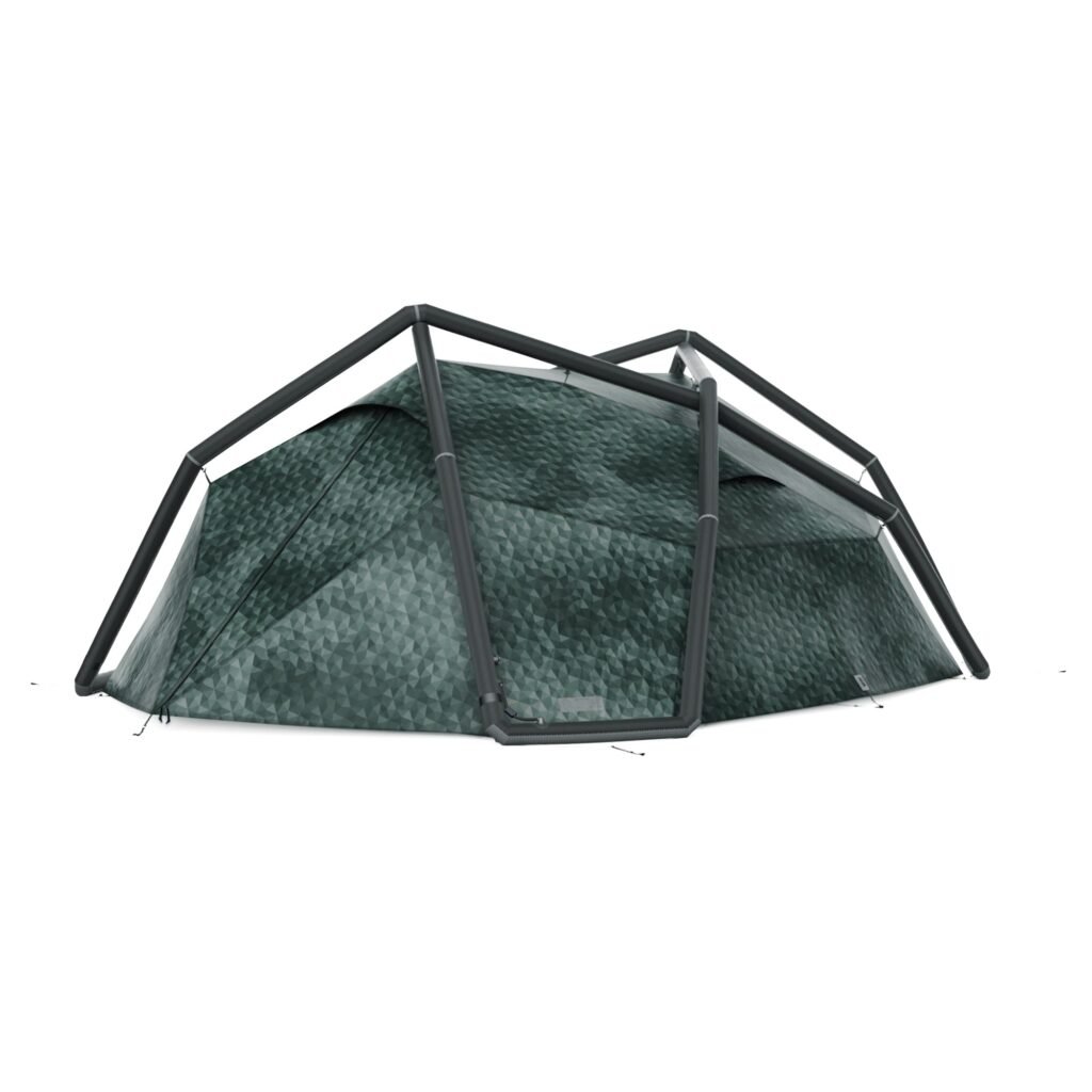 BACKDOOR; 3-Season, Black/Cairo Camo