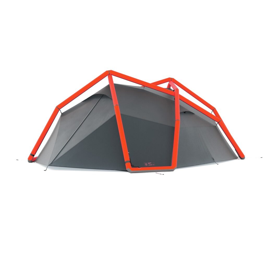 BACKDOOR; 4-Season, Neon Red/Castlerock