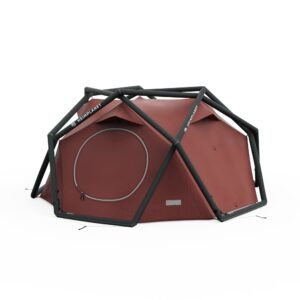 THE CAVE XL; 4-Season, Black/Red