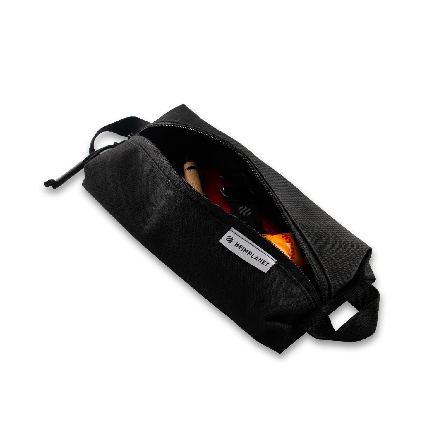 CARRY ESSENTIALS Simple Pouch Mono 1L; Diamond Black - Image 2